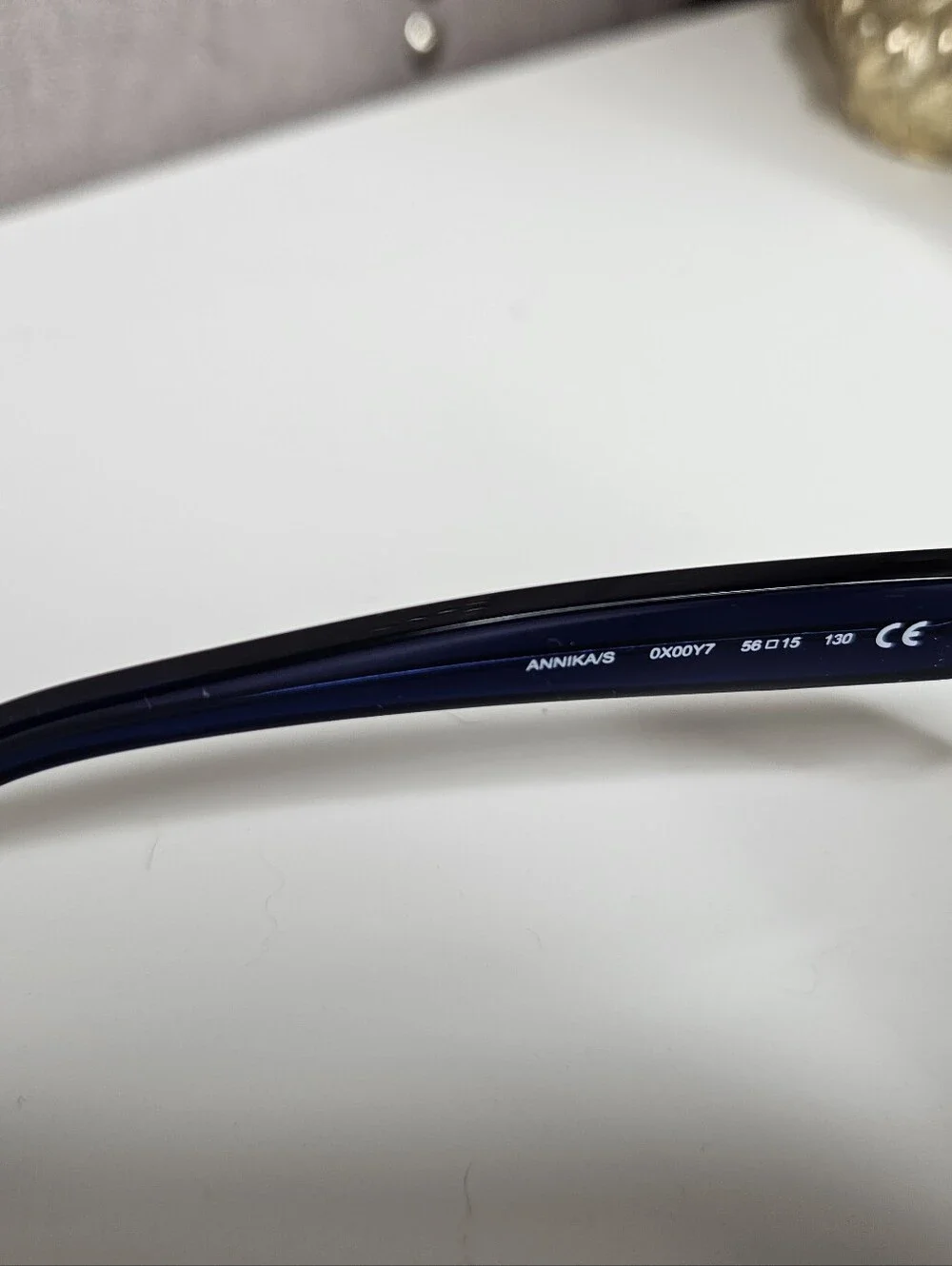 Kate Spade Navy Blue Annika Square Sunglasses